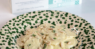 Croxetti with Creamy Pine Nut Sauce