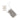 Cotton tea bag with 'La Via del Te' packaging on a white background
