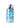 Turquoise hand painted ceramic bottle of extra virgin olive oil