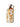 Yellow hand painted ceramic bottle of extra virgin olive oil