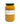 A glass jar of organic yellow cherry tomato puree with a green lid and a label that reads 'PASSATA DI POMODORO GIALLO'.