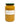 A glass jar of organic yellow cherry tomato puree with a green lid and a label that reads 'PASSATA DI POMODORO GIALLO'.