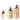 Fantasia Yellow EVOO Ceramic Bottle Size Comparison 100ml 250ml 500ml