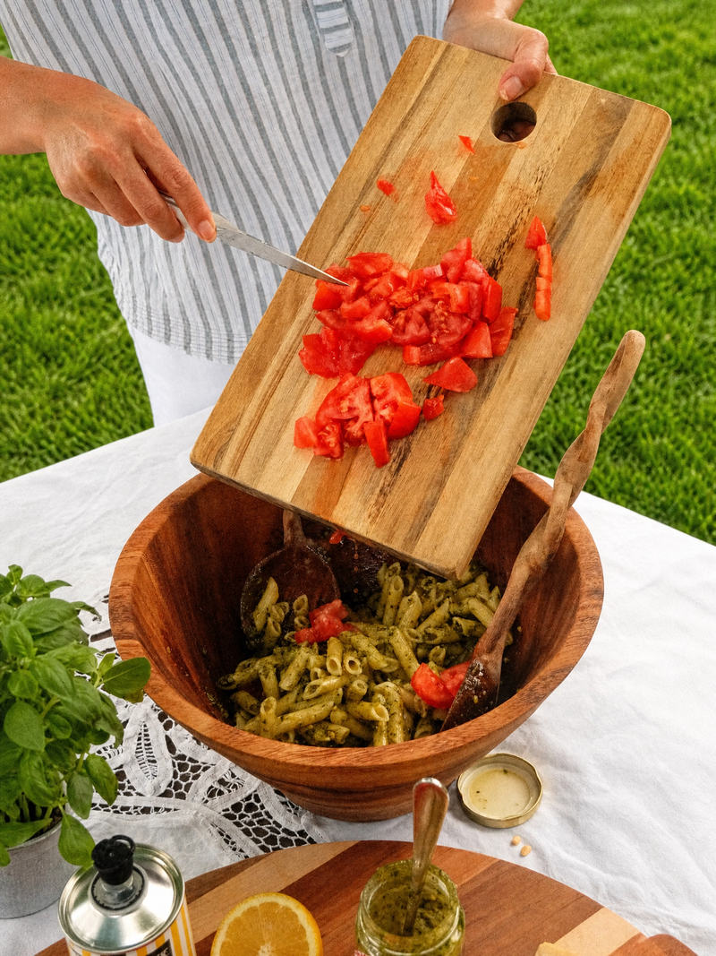 15-Minute Pesto Pasta Salad