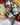 Different Zia Pia pestos and spreads on a gray background