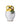 Hand-painted ceramic jug with yellow and green accents, featuring olives and leaves design, containing extra virgin olive oil.