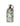 Green hand painted ceramic bottle of extra virgin olive oil