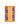 A can of Italianavera tomato puree with orange packaging and purple heart patterns.