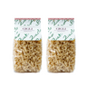 Two packages of Zia Pia Gigli pasta on a white background