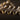 Close up of organic Signorine castagne pasta on a dark background