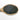 Wooden spoon filled with whole grain black rice on a white background