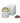 A tin and a box of Ninna Nanna Herbal Tea by La Via del Té with dried tea leaves and herbs displayed in front of them.