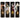 Four cylindrical Bella Italia pasta product packaging with decorative figures on a white background