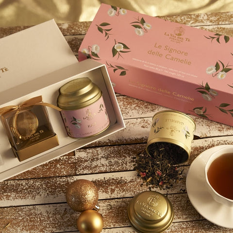 Camelie Loose Leaf Tea Gift Box - Two Tins
