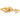 Gluten free penne pasta on a white background
