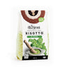 Package of Gli Aironi Risotto al Pesto on a white background