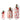 Fantasia Red EVOO Ceramic Bottle Size Comparison 100ml 250ml 500ml