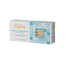 A box of Pasta di Liguria Maccheroni Genovesi with a blue and white decorative pattern.