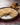 Plate of truffle risotto on a wooden table 