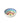 Hand-made Rainbow Ceramic Bowl