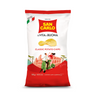 A bag of San Carlo Classic Chips with a red and white design, featuring the product name and an illustration of a chef.