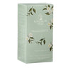 A box of La Via del Té Marguerite green tea bags with floral design on the packaging.