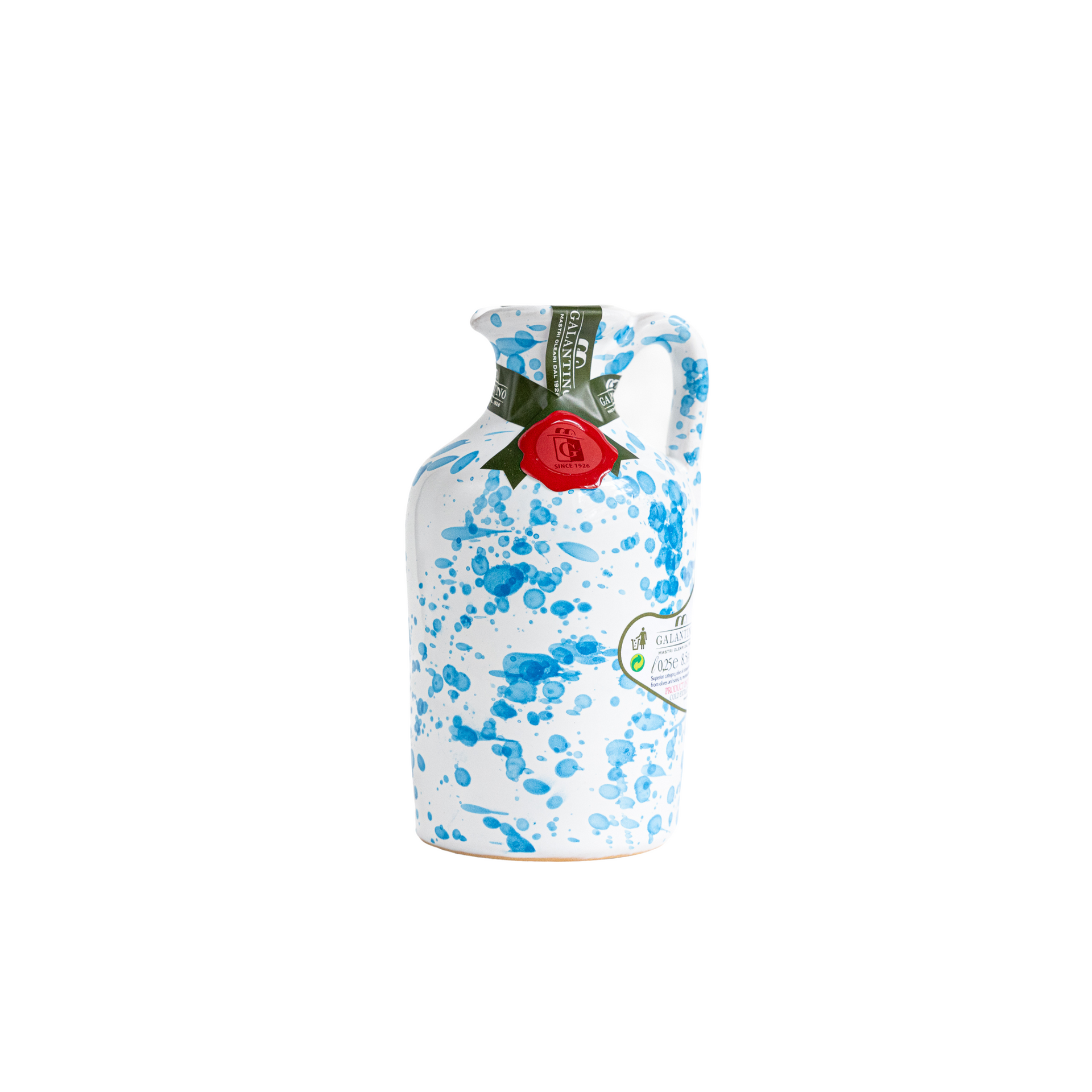 Turquoise Fantasia Extra Virgin Olive Oil Ceramic - 250ml – Zia Pia