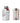 Olive oil ceramic bottle and olive oil tin with Galantino branding on a white background