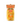 Packaged Gluten Free Fusilli Corti pasta in a clear plastic bag with branding and product information displayed on an orange label.