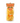 Packaged Gluten Free Fusilloni pasta in a clear plastic bag with branding and product information displayed on an orange label.