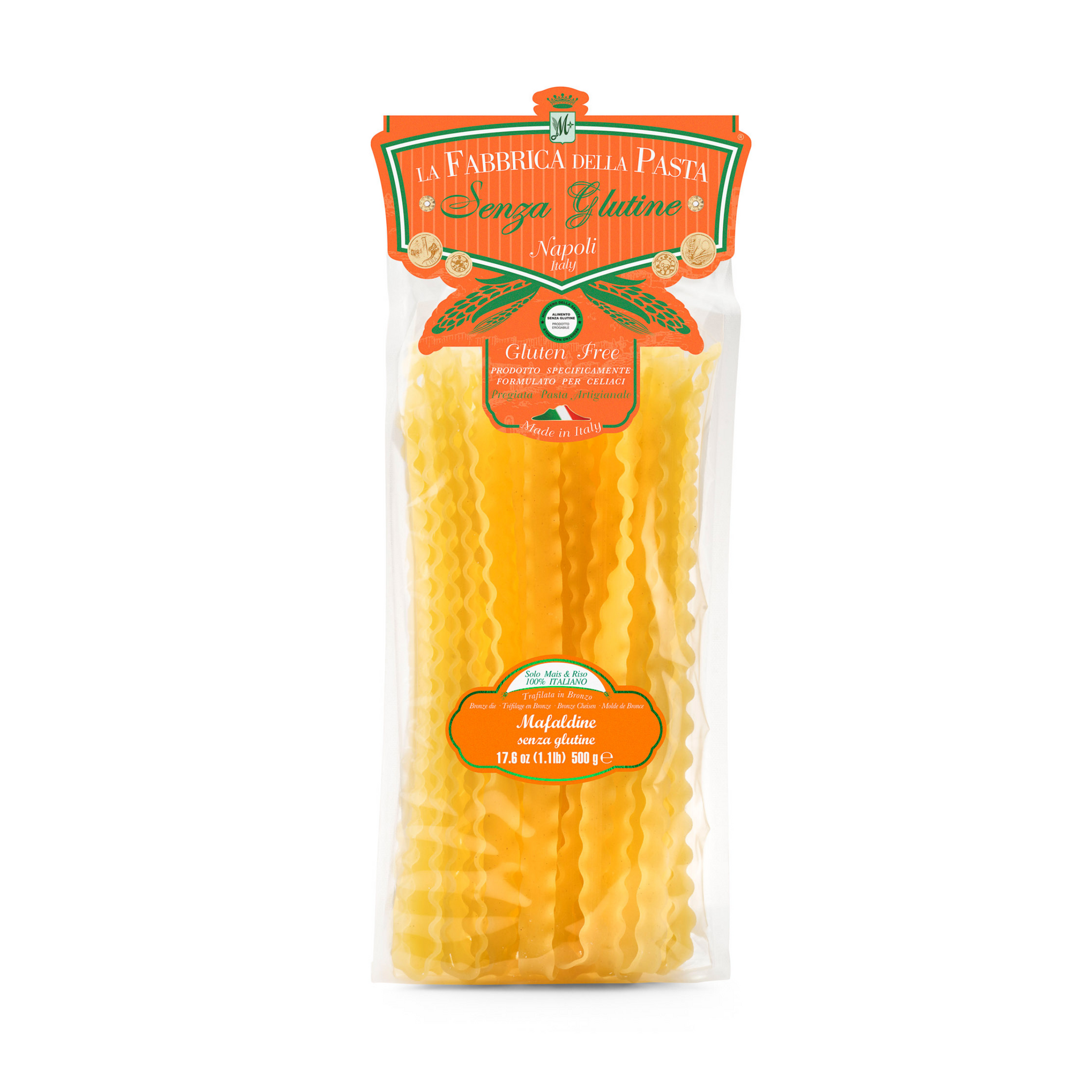 Gluten Free Mafaldine – Zia Pia