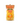 Packaged Gluten Free Rigatoni pasta in a clear plastic bag with branding and product information displayed on an orange label.