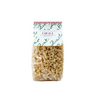 A clear plastic package of Zia Pia organic gigli pasta with a white label on top