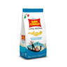 A package of San Carlo Kettle Cooked Potato Chips, 150g size, with a predominantly blue and white design featuring an Italian flag element and an illustration of a chip.