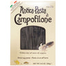 Package of Antica Pasta di Campofilone Squid Ink Fettuccine on a white background