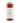 A jar of Arrabbiata tomato sauce with chili peppers with a white label on a white background