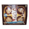 Packaged caccavele gift set on a white background