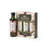 Galantino olive oil gift set on a white background