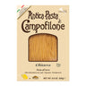 Package of Antica Pasta di Campofilone Chitarra pasta on a white background.