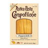 Package of Antica Pasta di Campofilone Pappardelle pasta with white background