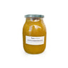 Jar of Passata di Pomodorino Giallo on a white background with a white label