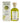 A bottle of white truffle oil with the label showing the brand and product name, placed next to its packaging box.