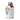 A ceramic bottle of Galantino's extra virgin olive oil with hand-painted decorations depicting olives and leaves.