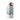 A ceramic bottle of extra virgin olive oil with a hand-painted blue and white wave pattern.