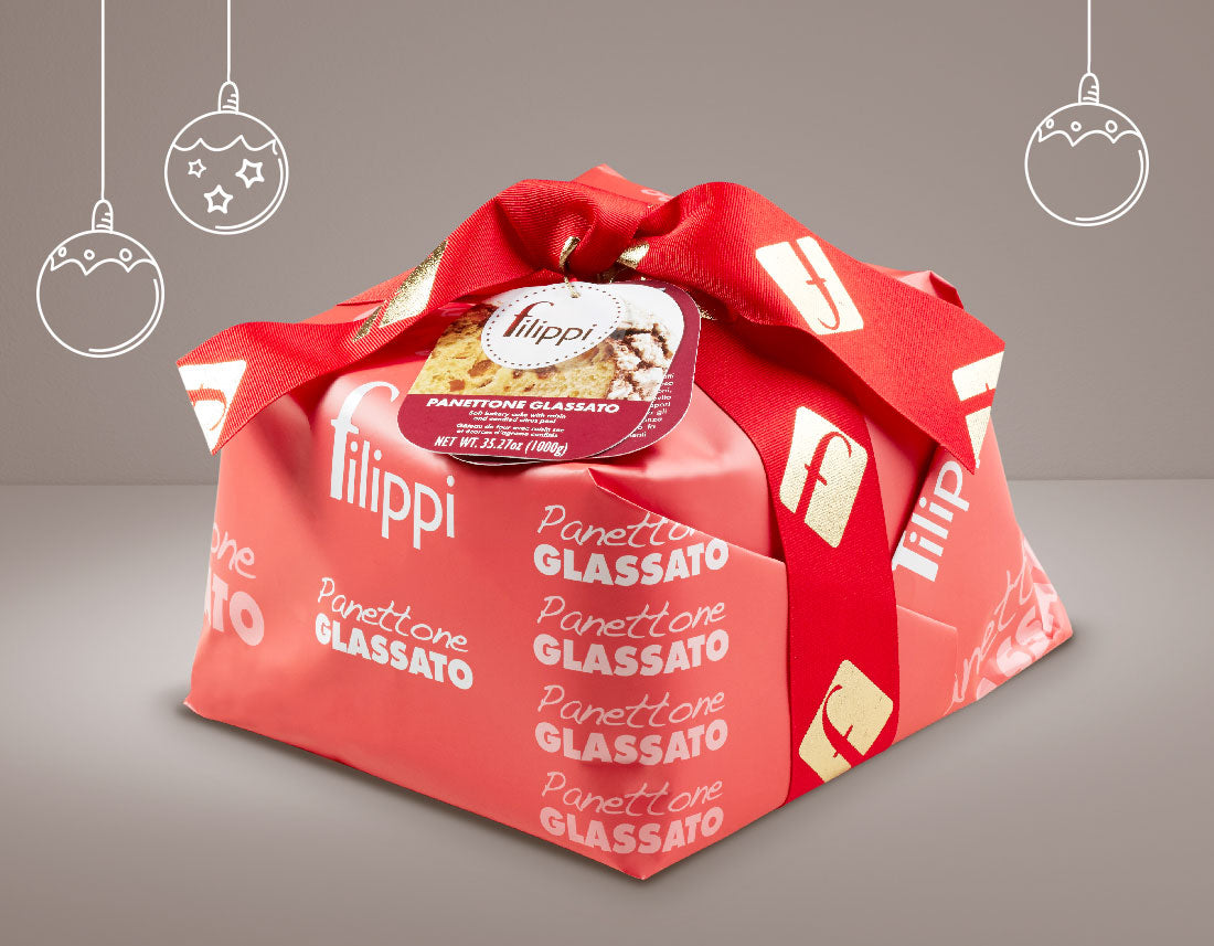 Pasticceria Filippi Damerino Glassato Classic Panettone with Sugar