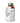 A ceramic bottle of Galantino garlic extra virgin olive oil with a hand-painted design featuring olives and a garlic bulb.