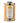 Large tin of Galantino orange olive oil on a white background
