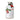 A ceramic bottle of Galantino's Peperoncino Extra Virgin Olive Oil with a hand-painted design featuring chili peppers.